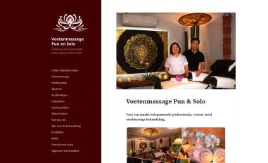 Schermafbeelding van voetenmassage.com