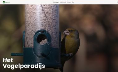 Schermafbeelding van vogelenzo.nl