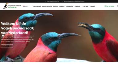 Schermafbeelding van vogelspeciaalzaakdetoekan.nl