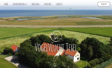 Schermafbeelding van vogelvluchttexel.nl