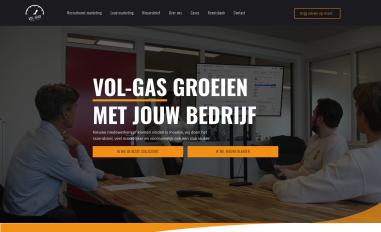 Schermafbeelding van volgasmarketing.nl