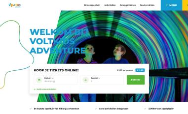 Schermafbeelding van voltkids.nl