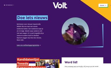 Schermafbeelding van voltnederland.org