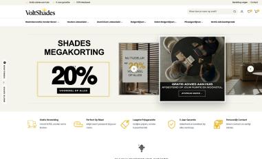 Schermafbeelding van voltshades.com