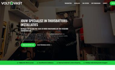 Schermafbeelding van voltvast.nl