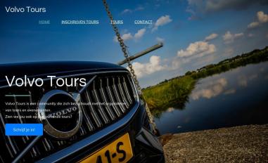 Schermafbeelding van volvotours.nl