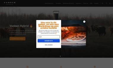 Schermafbeelding van vonken-ovens.com