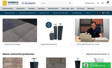 Schermafbeelding van voordeligbouwen.com