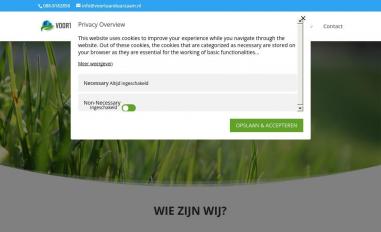 Schermafbeelding van voortaanduurzaam.nl