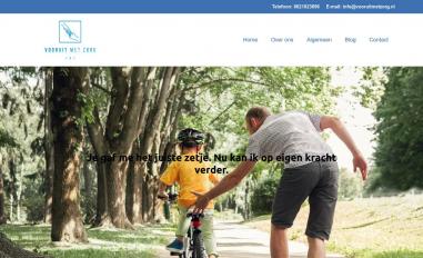 Schermafbeelding van vooruitmetzorg.nl