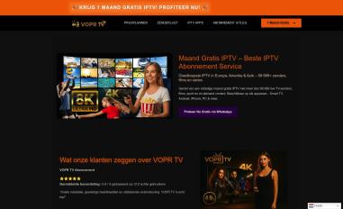 Schermafbeelding van voprtv.com