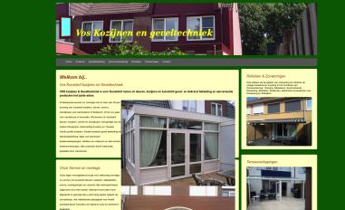 Schermafbeelding van voskozijnen.nl