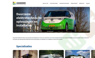 Schermafbeelding van vossesteinelektrotechniek.nl