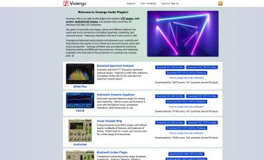 Schermafbeelding van voxengo.com