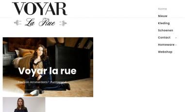 Schermafbeelding van voyarlaruefashion.amsterdam