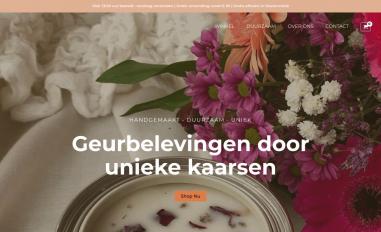 Schermafbeelding van vredekaarsen.nl