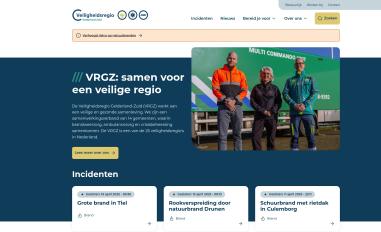 Schermafbeelding van vrgz.nl