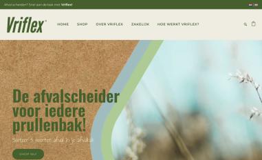 Schermafbeelding van vriflex.nl