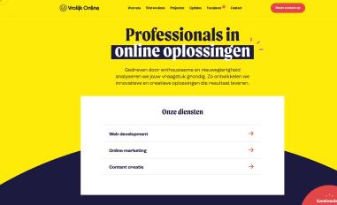 Schermafbeelding van vrolijkonline.nl