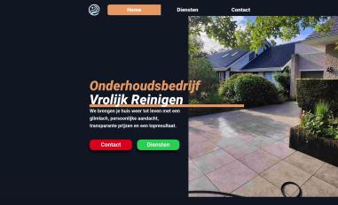 Schermafbeelding van vrolijkreinigen.nl