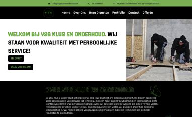 Schermafbeelding van vsgklusenonderhoud.nl