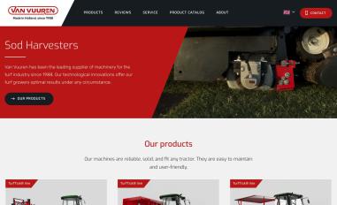 Schermafbeelding van vuuren.com