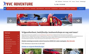 Schermafbeelding van vvc-adventure.nl