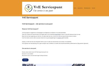 Schermafbeelding van vveservicepunt.nl