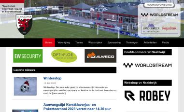 Schermafbeelding van vvnaaldwijk.nl