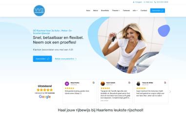 Schermafbeelding van vvzrijopleiding.nl