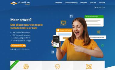 Schermafbeelding van vwebdesign.nl