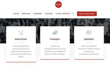 Schermafbeelding van vynk.nl