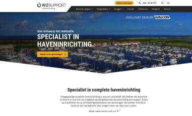 Schermafbeelding van w2support.com
