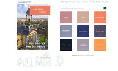 Schermafbeelding van waadhoekeinbedrijf.nl