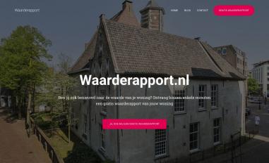 Schermafbeelding van waarderapport.nl