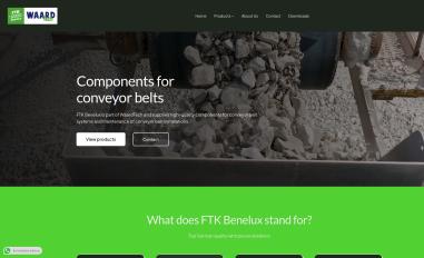Schermafbeelding van waardtech.nl