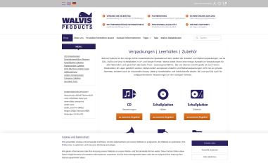 Schermafbeelding van walvisproducts.de