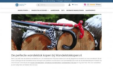 Schermafbeelding van wandelstokkopen.nl