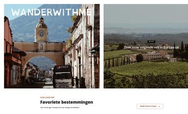 Schermafbeelding van wanderwithme.nl