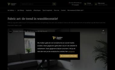 Schermafbeelding van wannahavewallprint.nl