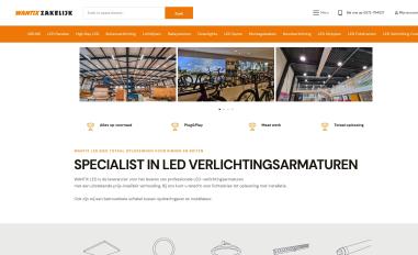 Schermafbeelding van wantixzakelijk.nl
