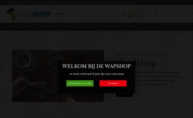 Schermafbeelding van wapshop.nl
