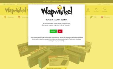 Schermafbeelding van wapwinkel.com