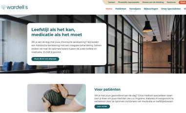 Schermafbeelding van wardells.nl