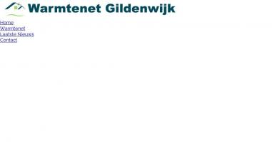 Schermafbeelding van warmtenet-gildenwijk.nl