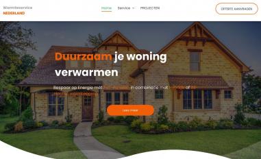 Schermafbeelding van warmteservicenederland.nl
