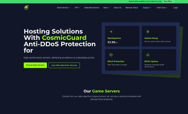 Schermafbeelding van wasabihosting.com