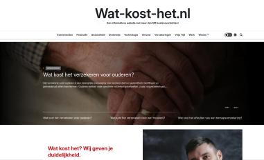 Schermafbeelding van wat-kost-het.nl