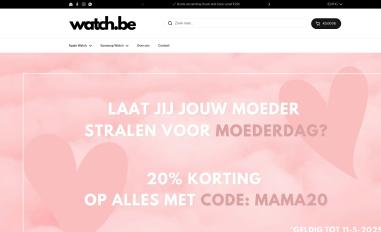 Schermafbeelding van watch.be
