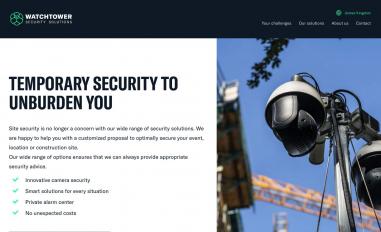 Schermafbeelding van watchtowersecuritysolutions.com